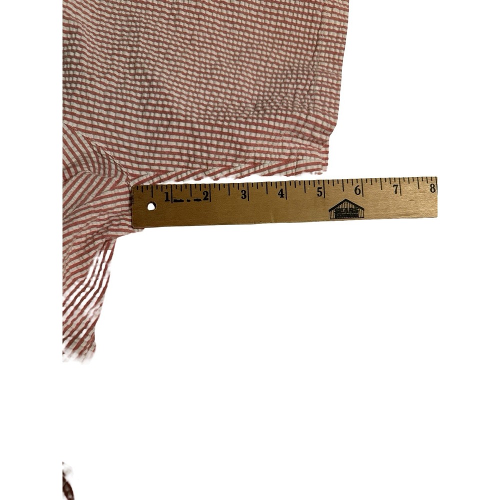 Southern‎ Marsh Dockside Swim Trunks Pinstriped in Red Seersucker Men's Small - Picture 8 of 10